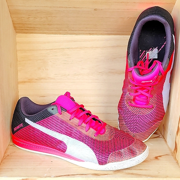 Puma EvoSpeed Ignite Pink Shoes - Picture 2 of 10